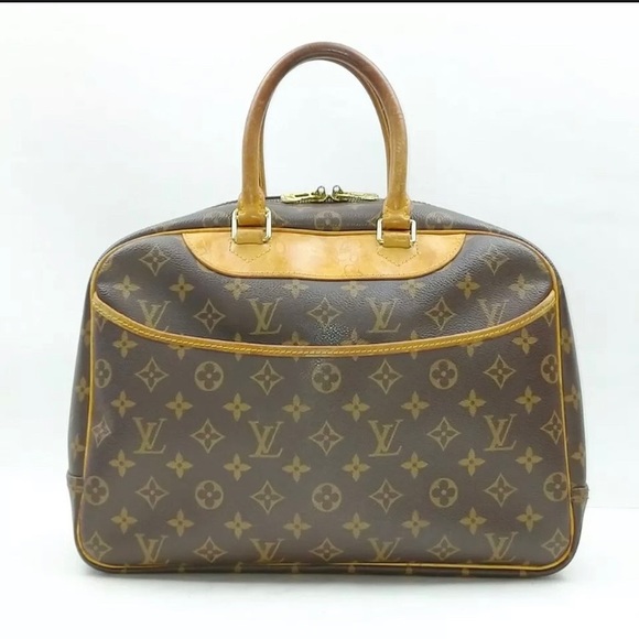 VINTAGE LOUIS VUITTON LV HAND BAG DEAUVILLE MONOGRAM - Picture 1 of 9